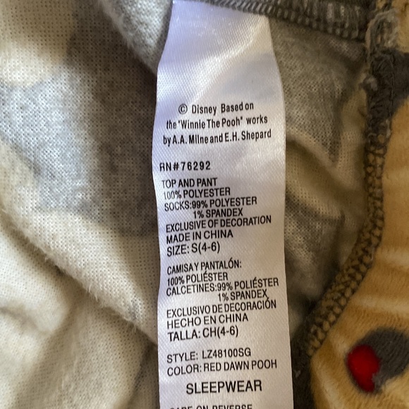 Winnie the Pooh Pajama Pants - Picture 2 of 5
